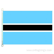 Botswana national flag 100% polyster 90*150CM Botswana banner